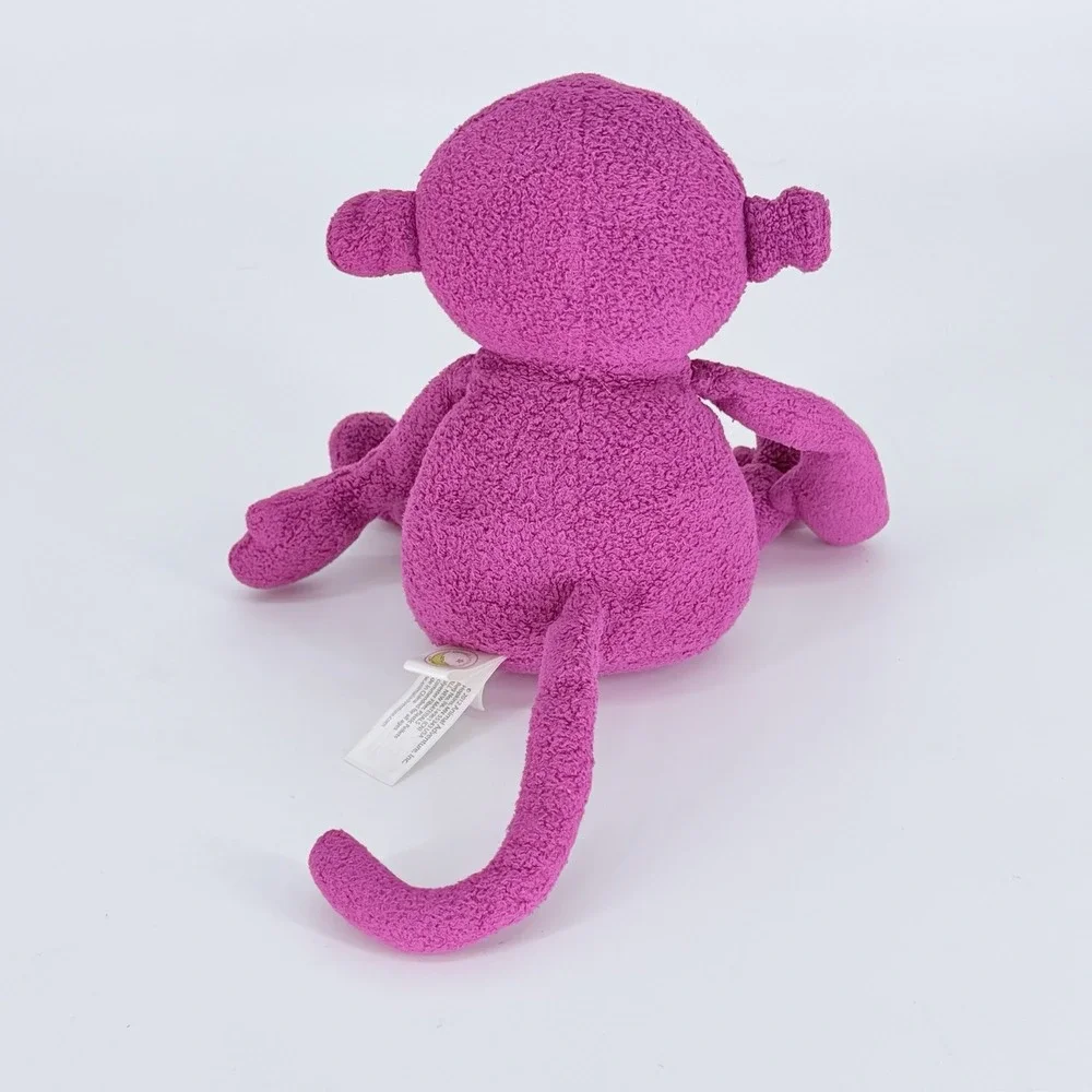 Animal Adventure Purple Monkey‎ Plush 12 in Pink Face 2012 Stuffed Toy